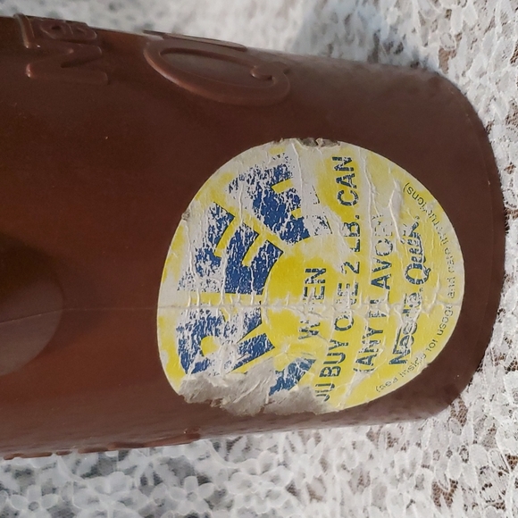 VTG Nestlé Quik Drink Chocolate Milk Plastic Pitcher Turning Stir Inside - Picture 12 of 13